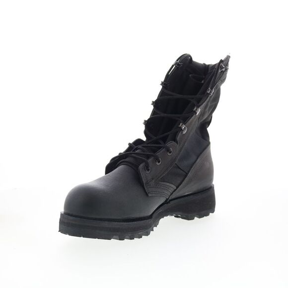 Belleville Mens Steel Toe Duty Black Boots (NWT) - Picture 4 of 7